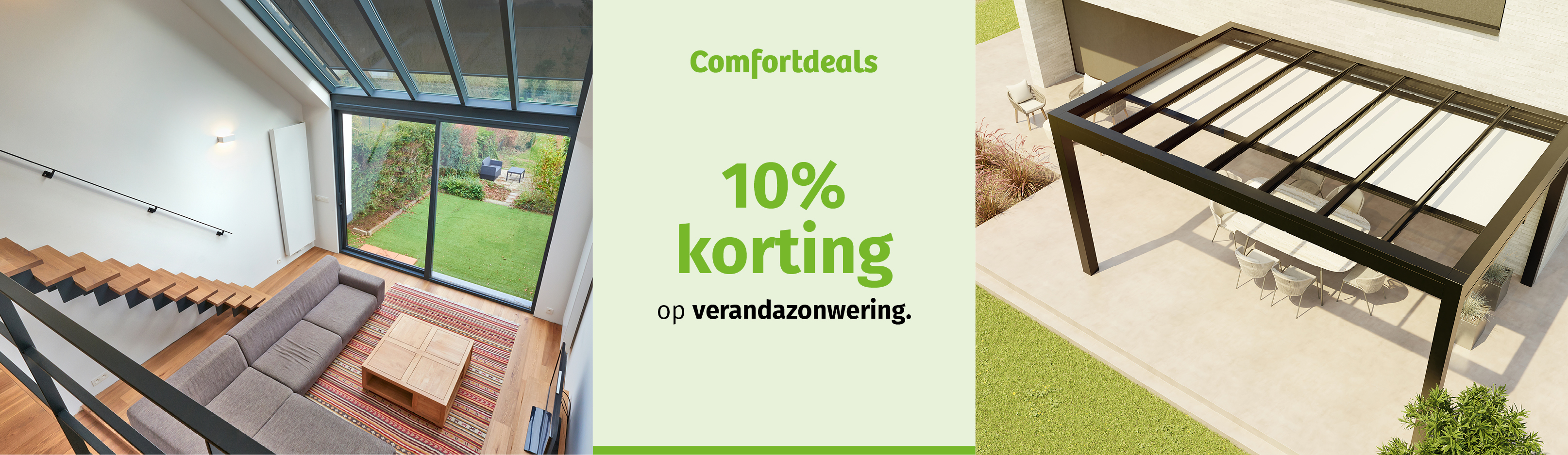 Actie verandazonwering